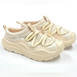 NWOT Hoka One One Ora Primo Slip On Recovery Shoes, Vanilla Womens 12, Mens 10.5